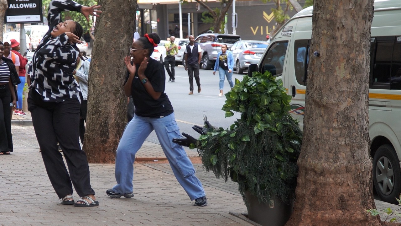 BUSHMAN PRANK 2026: SHE FREAKED OUT AND HER REACTION WAS HILARIOUS