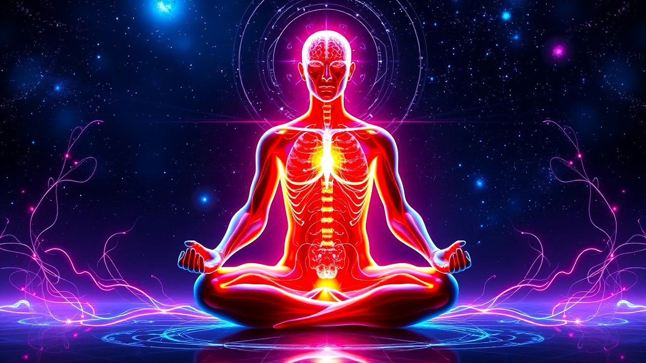 432hz + 528hz + 963hz - Stress and Anxiety | Spiritual Awakening, Whole Body Renewal