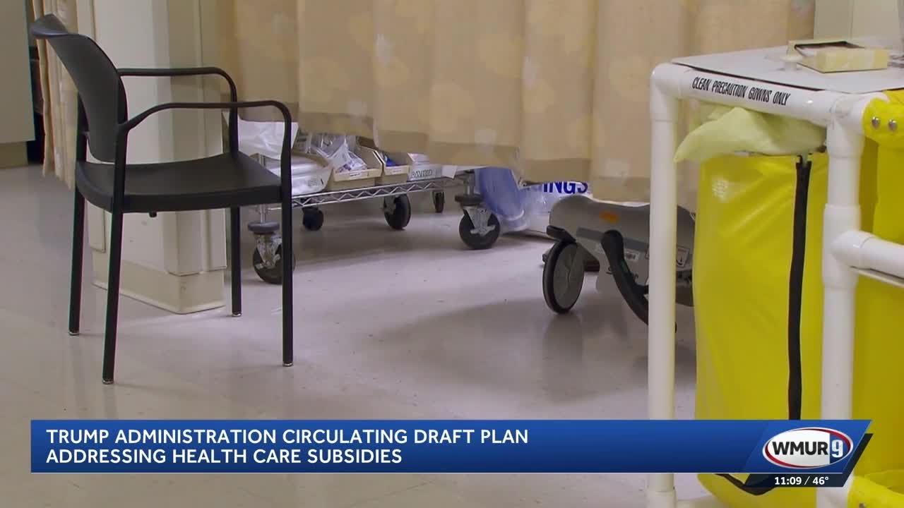 Trump administration circulating draft plan addressing health care subsidies
