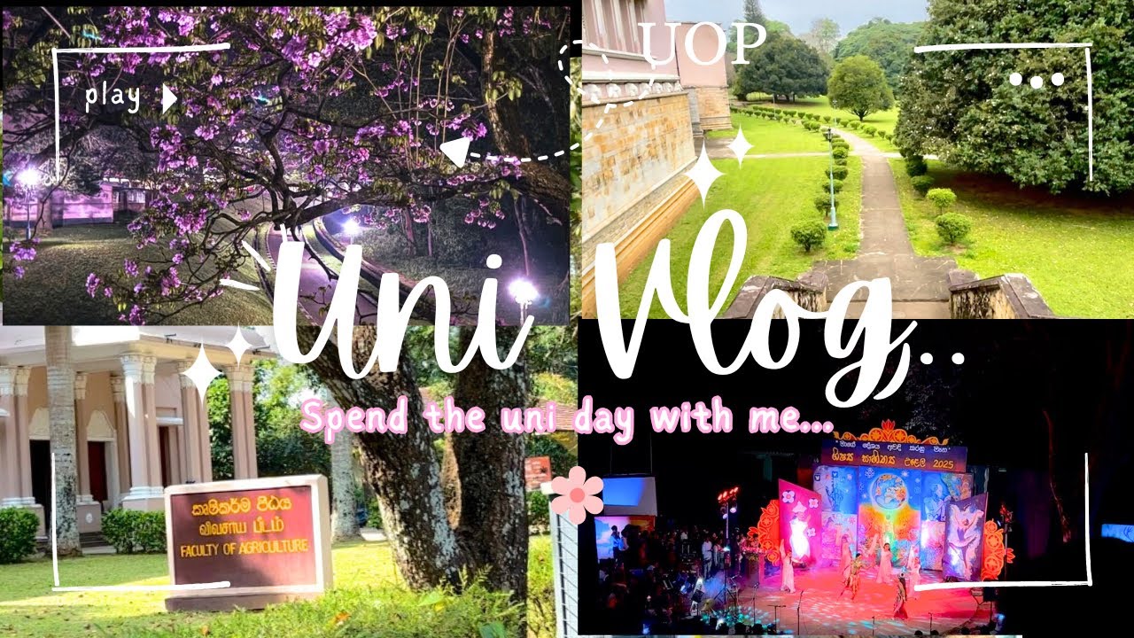 Uni Vlog | අවුරුදු 2 ක vlog එකක් 🥹❤️ #universityofperadeniya #unidays #campuslife #viralvideo 