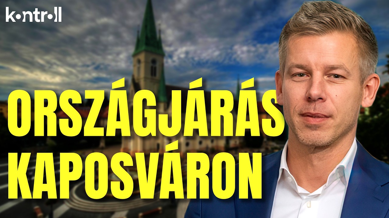 ÉLŐ: Kaposváron a Tisza Párt elnöke
