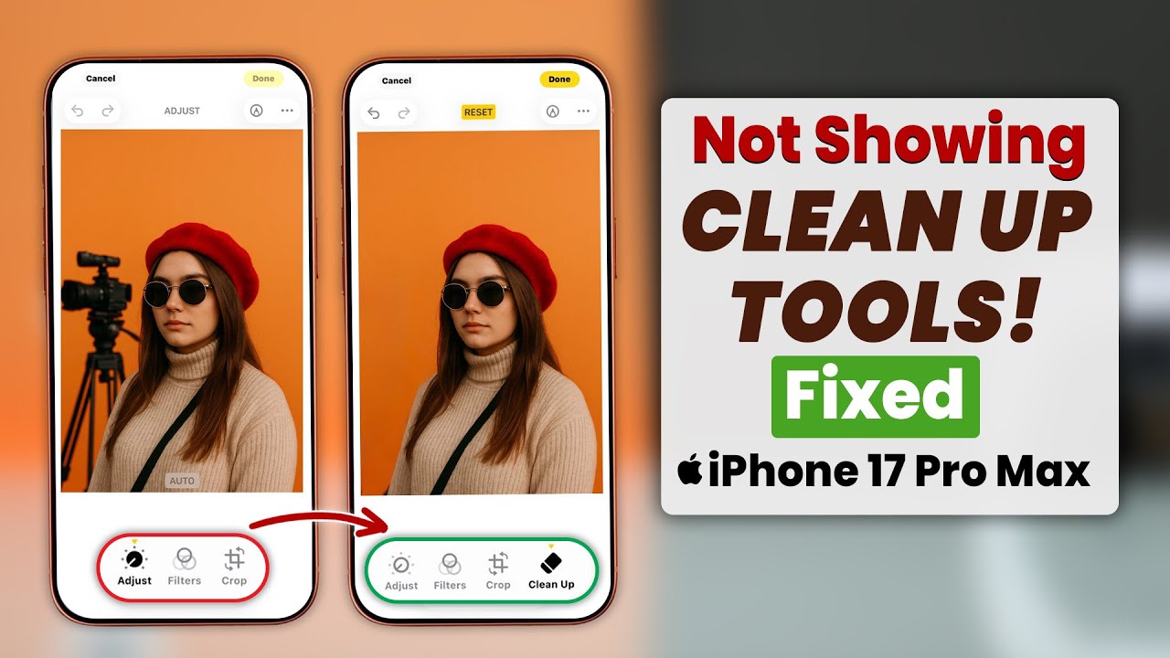 Fix: Clean Up Tool Not Appearing on iPhone 17's [iOS 26]