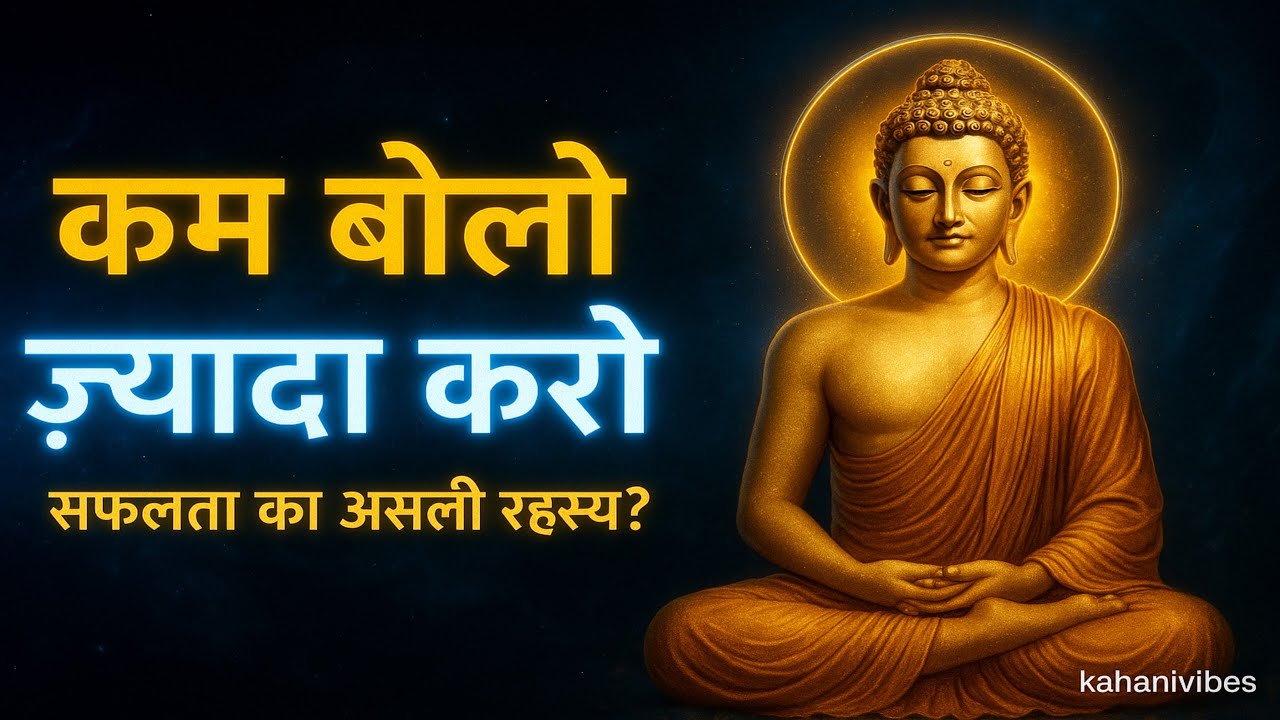 Buddha Story in Hindi | सफलता का असली रहस्य | कम बोलो ज़्यादा करो 🔱