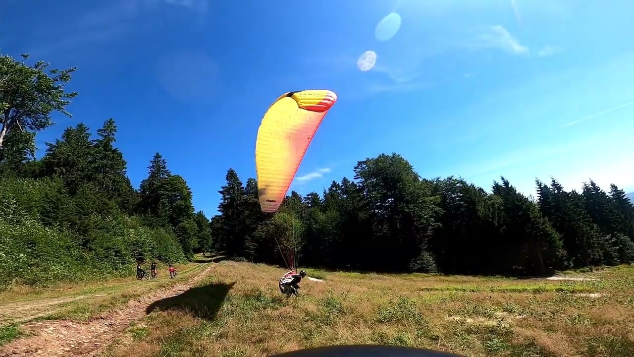 Paragliding/ Dron -Buková Hora není k zahození.