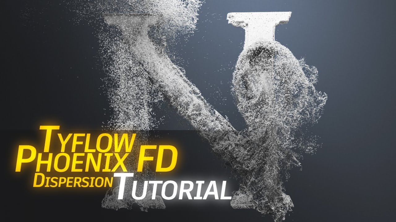 Tyflow Phoenix Dispersion Tutorial