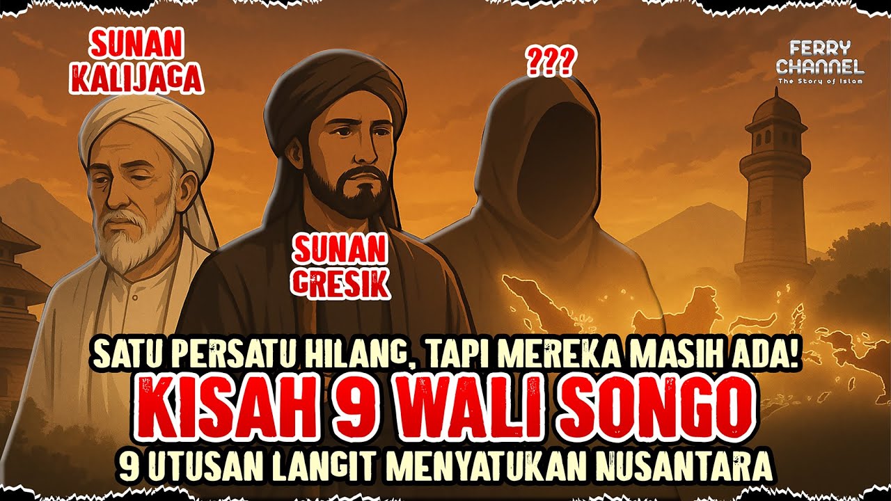 9 Cahaya dari Timur: Perjalanan Agung Para Wali Penebar Islam di Tanah Jawa