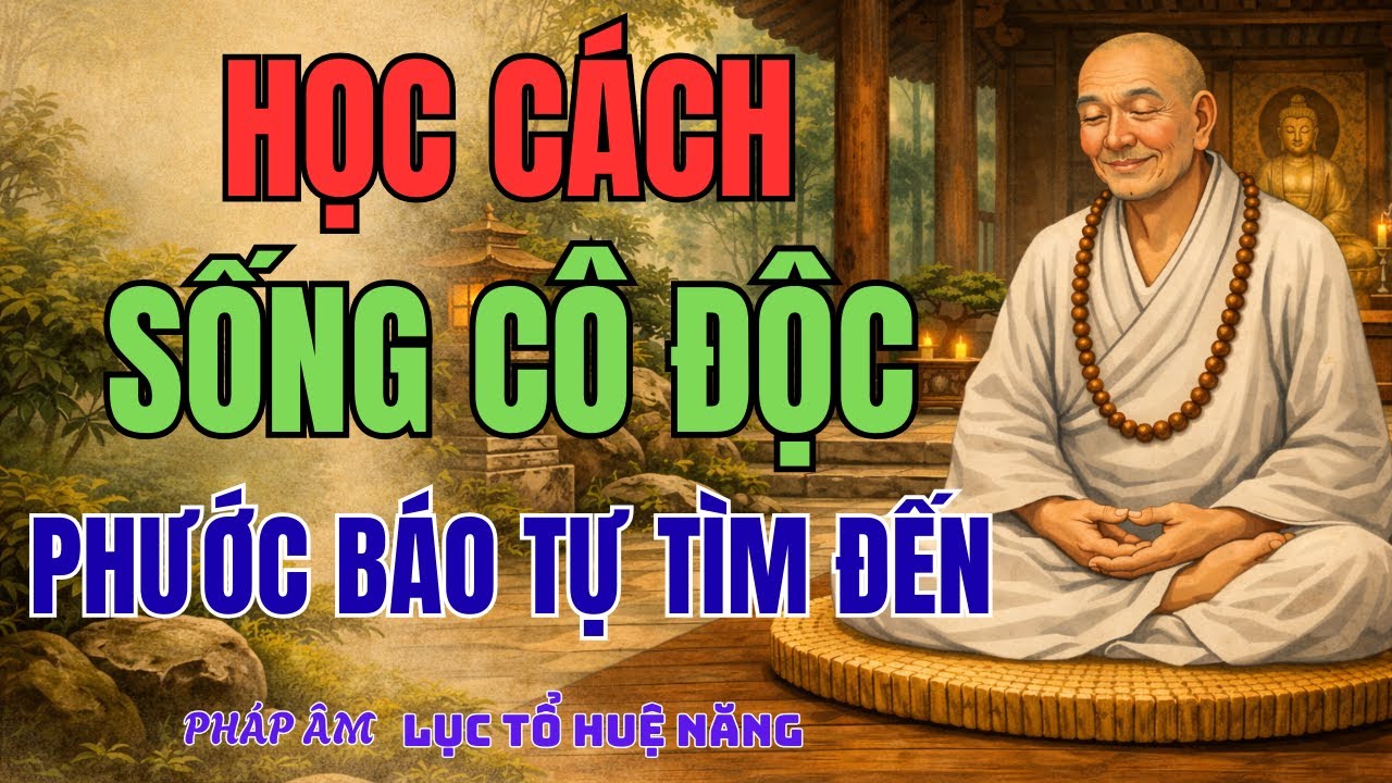 Lục Tổ Huệ Năng dạy: Sống Tỉnh Lặng Giữa Đời, Một Mình Mà Không Cô Đơn