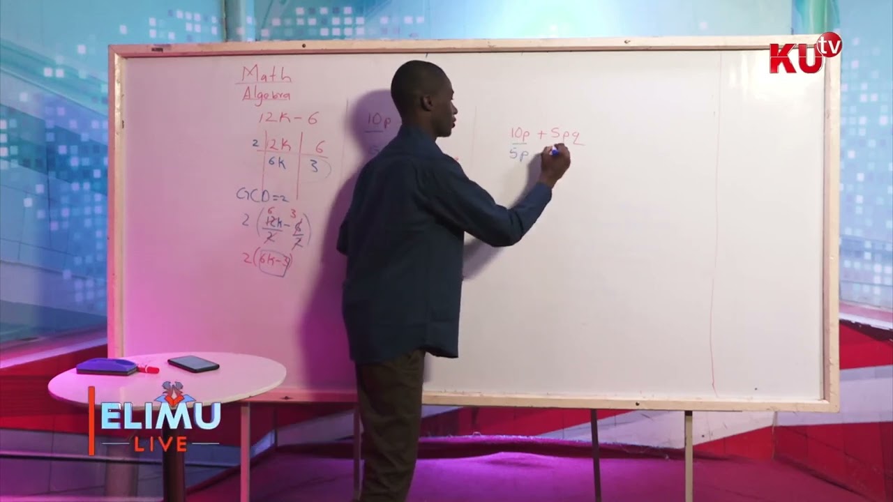 Elimu live ||Algebra ||Mathematics Grade 8
