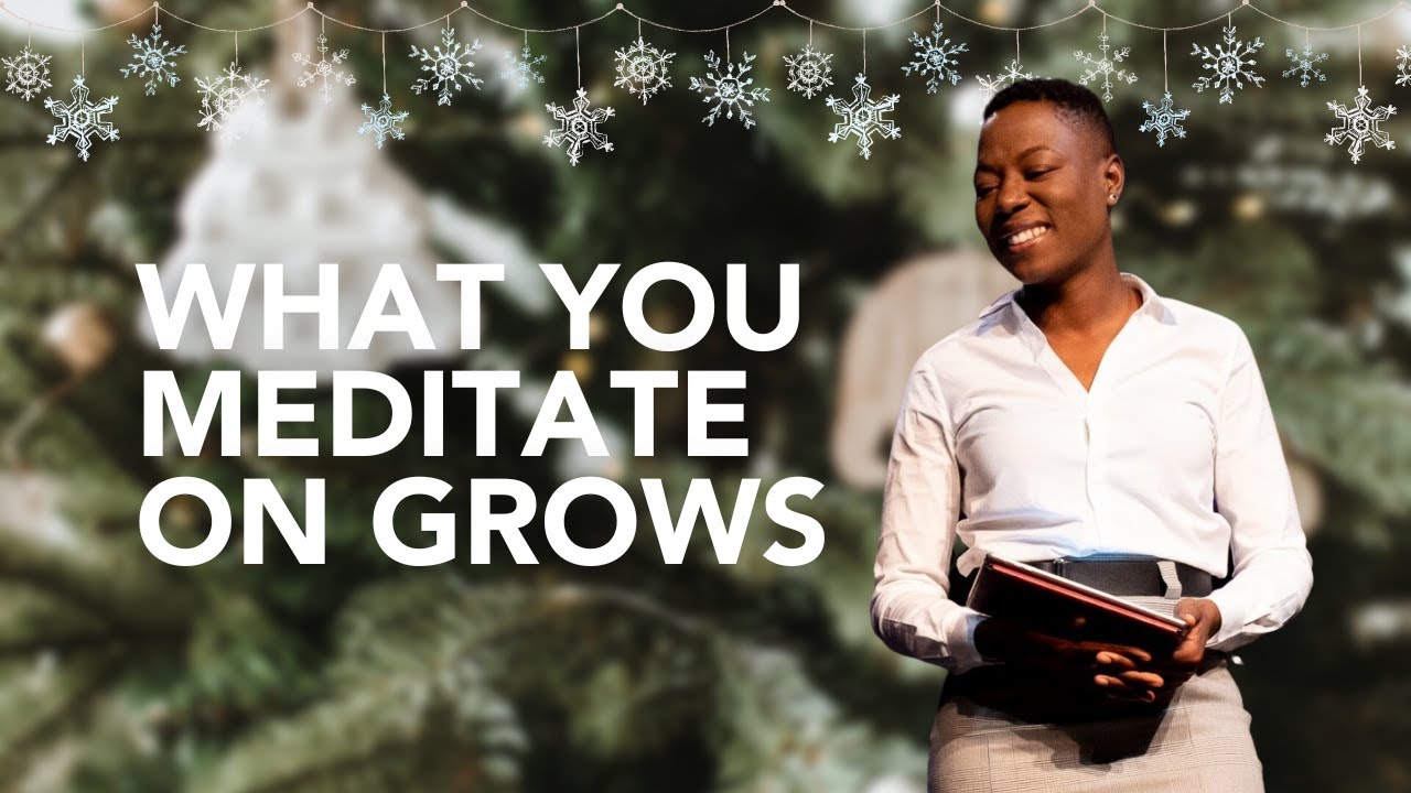 What you Meditate on Grows | Dealing with Anxiety Part 2 | Pastor Mantsha