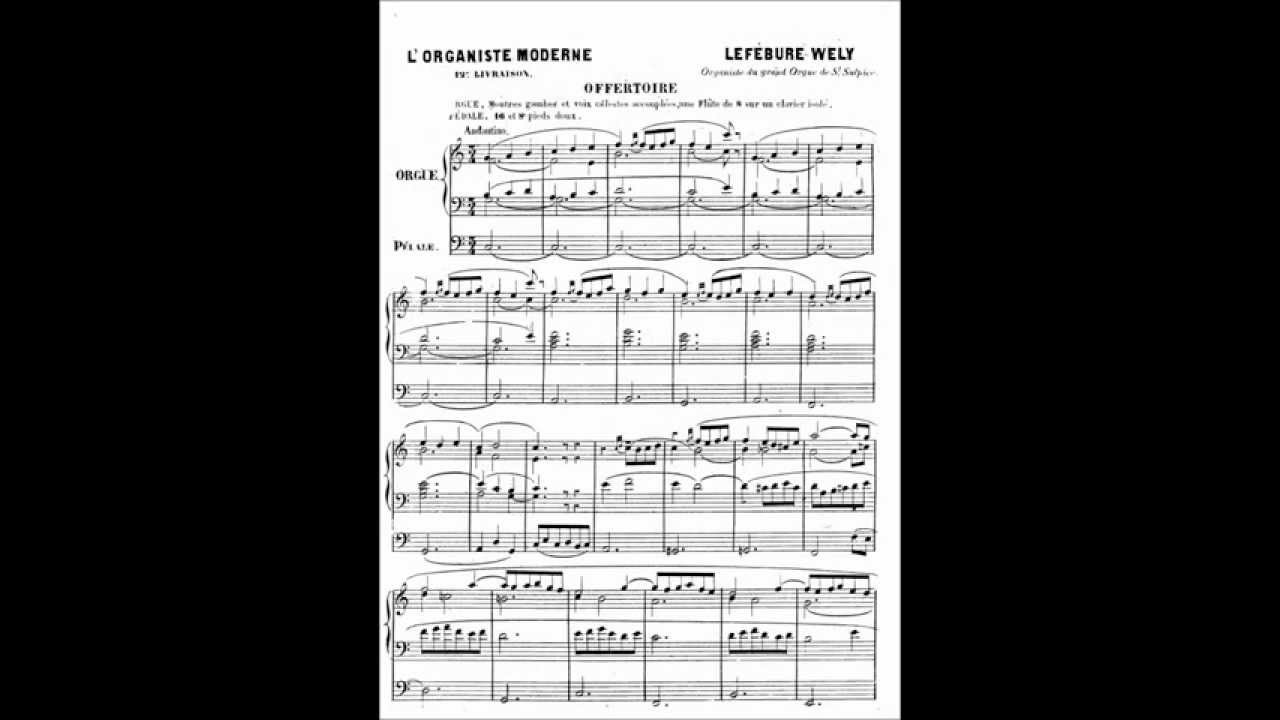 Lefébure-Wély: Offertoire in C Major