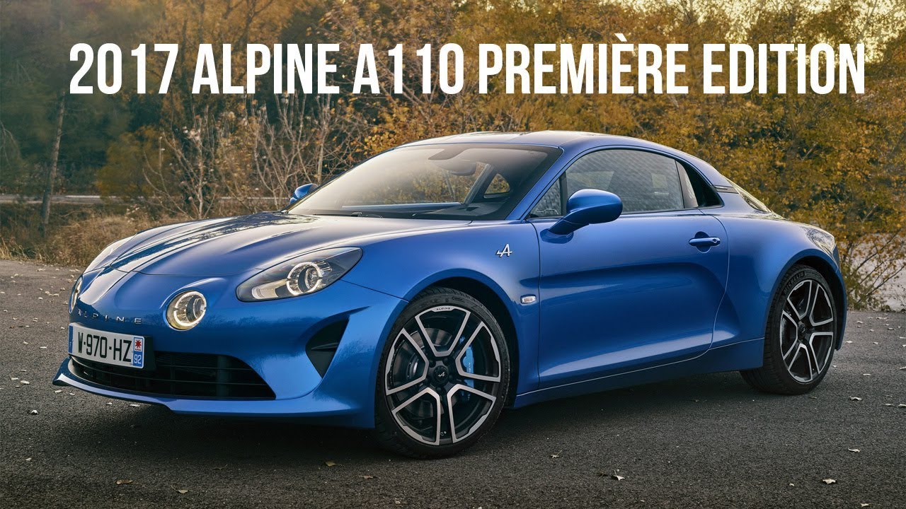2017 Alpine A110 Premiere Edition