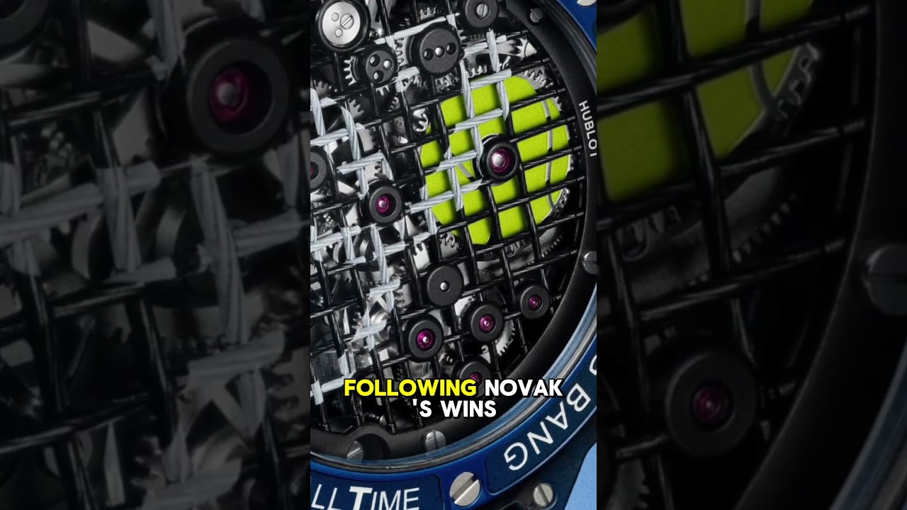 Hoblot Big Bang Novak Djokovik GOAT Editions @hublot #bigbang #hublot #novakdjokovic