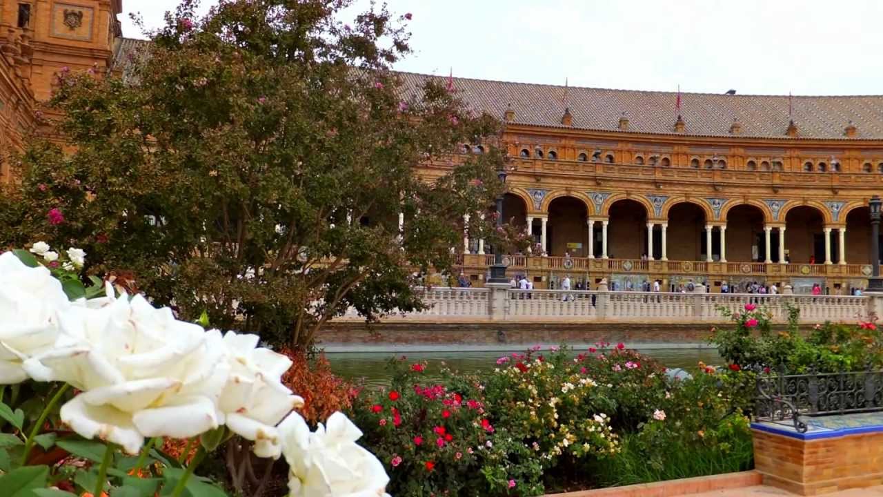 SEVILLA. Expo iberoamericana de 1929 en el recuerdo y Plaza de España.