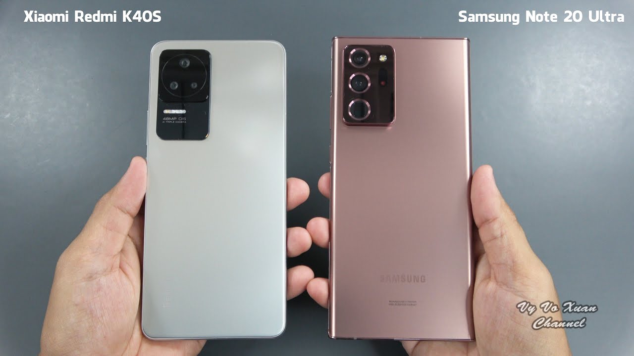 Xiaomi Redmi K40s vs Samsung Galaxy Note 20 Ultra 5G | SpeedTest