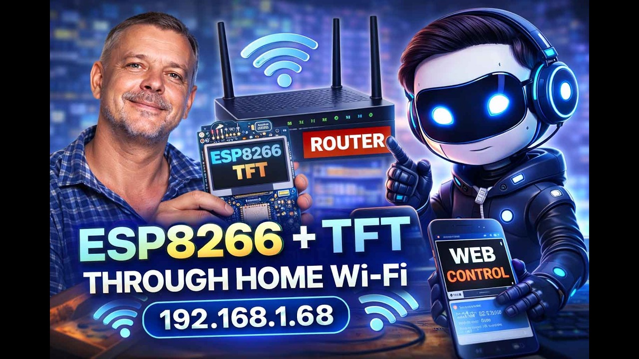 #03 ESP8266 TFT Control (Router / STA Mode) 2026 02 20 03 40 55