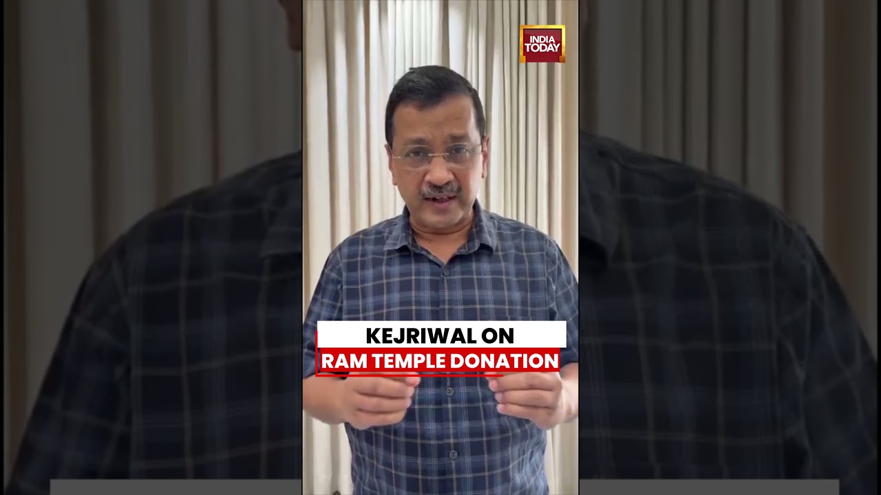 Arvind Kejriwal Speaks On Allegd Ram Temple Donation Scam, Questions Lack of FIRs
