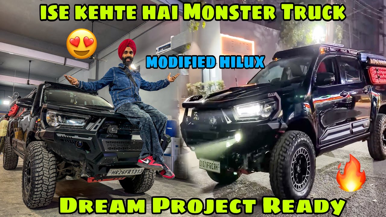 Monster Hilux Ready ho gyi 🔥 2026 ka sabse bada Surprise 😍 Dream Dekha tha jo pura ho gya 😇