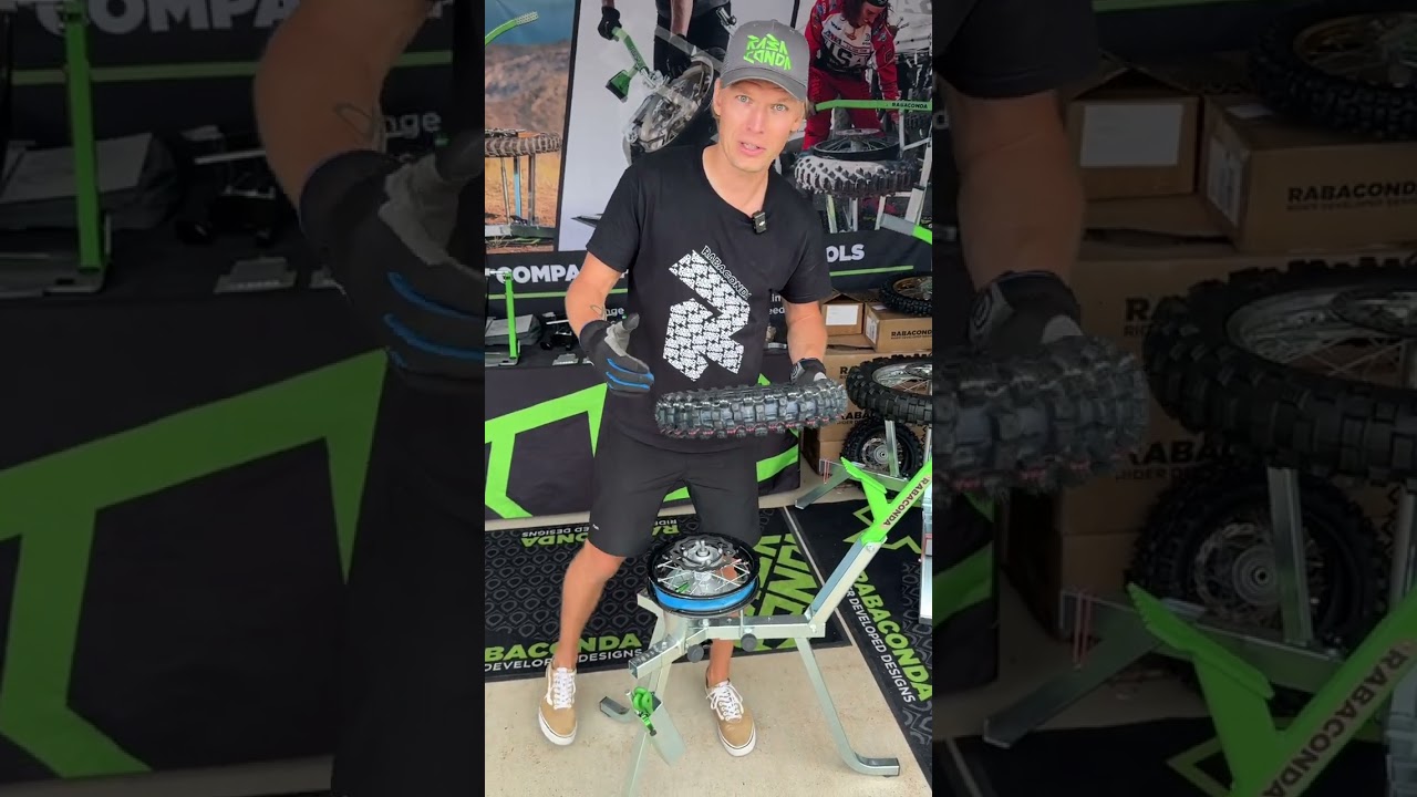Changing 10&rdquo; Tires Sucks&hellip;Unless You Have the Rabaconda Mini Tire Changer!