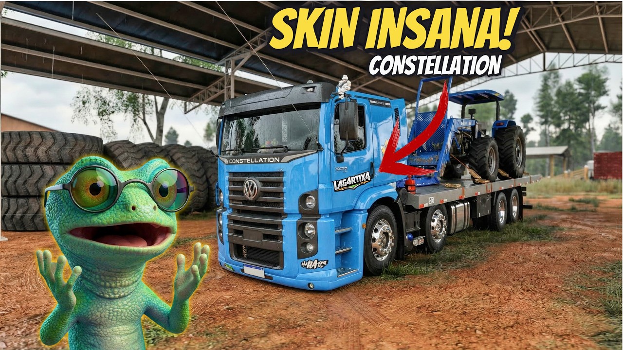 🚜 VIDA DE CAMINHONEIRO #1 – Transporte de Trator Entre Fazendas / MAPA MINAS GERAIS - ETS2