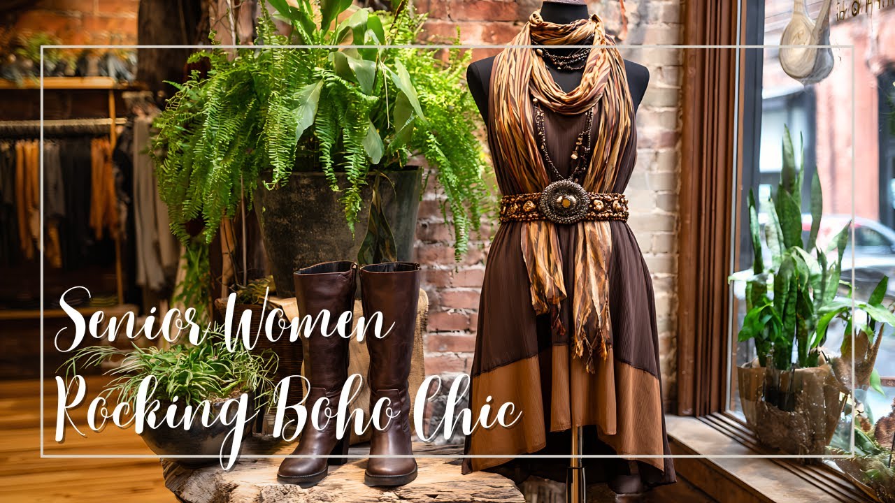 Rock Boho Chic for Senior Women: How to Stay True to Your Style with Grace 👢