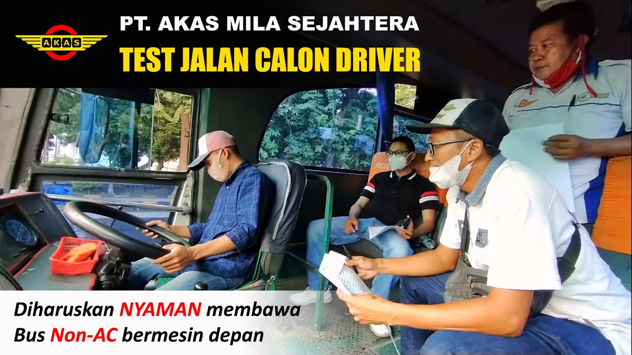 TEST JALAN Calon Driver Bulan Januari 2021 | Harus HALUS dan NYAMAN