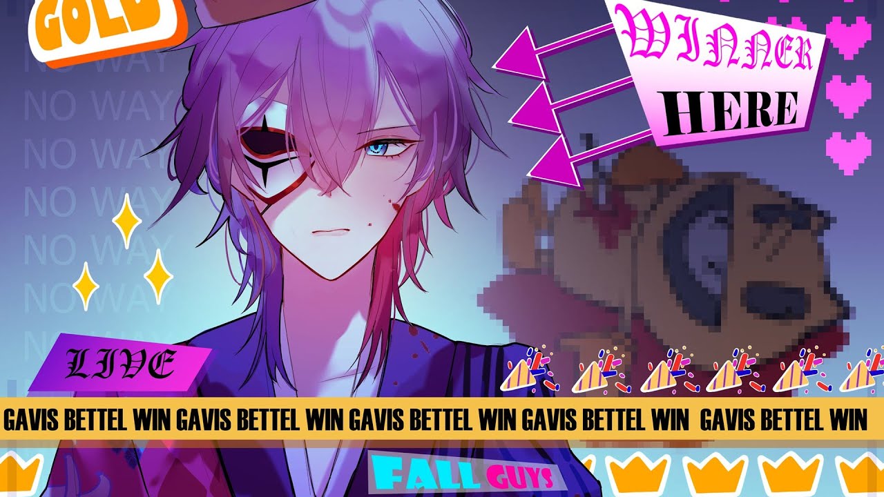 【Fall Guys】BETTEL vs BETTELION #holotempus #gavisbettel