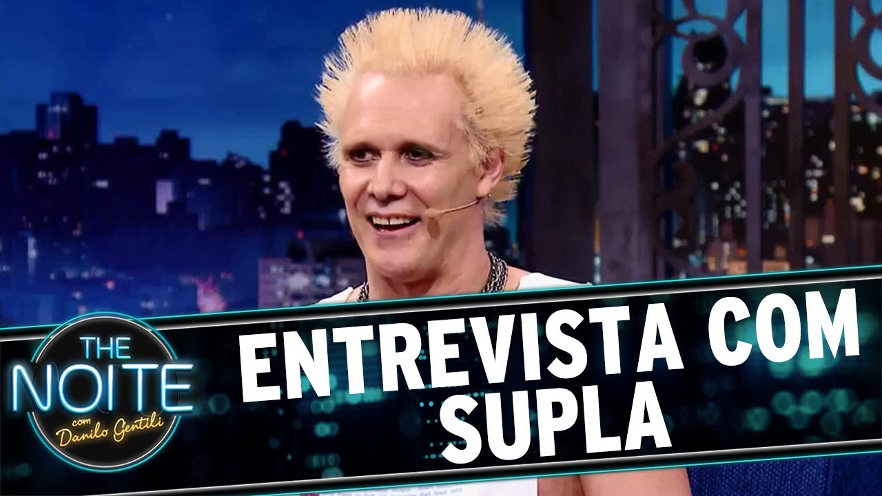 The Noite (16/05/16) - Entrevista com Supla