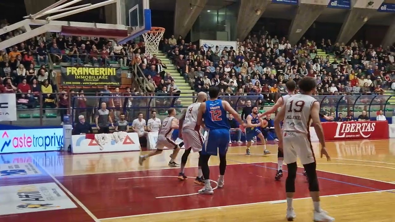 Basket Serie B, 74 a 59, Herons Montecatini stoppato sul campo di Livorno