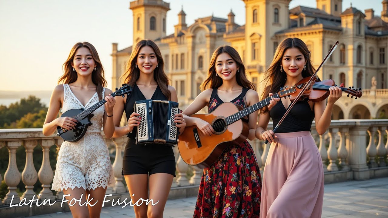 Whispers of Light 💫 Latin Folk Fusion 2025 🎵 Mandolin 🎹 Accordion 🎸 Guitar 🎻 Violin