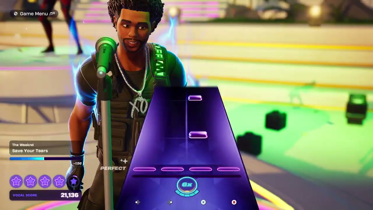 Save Your Tears - The Weeknd (Vocals Easy | Fortnite Video)