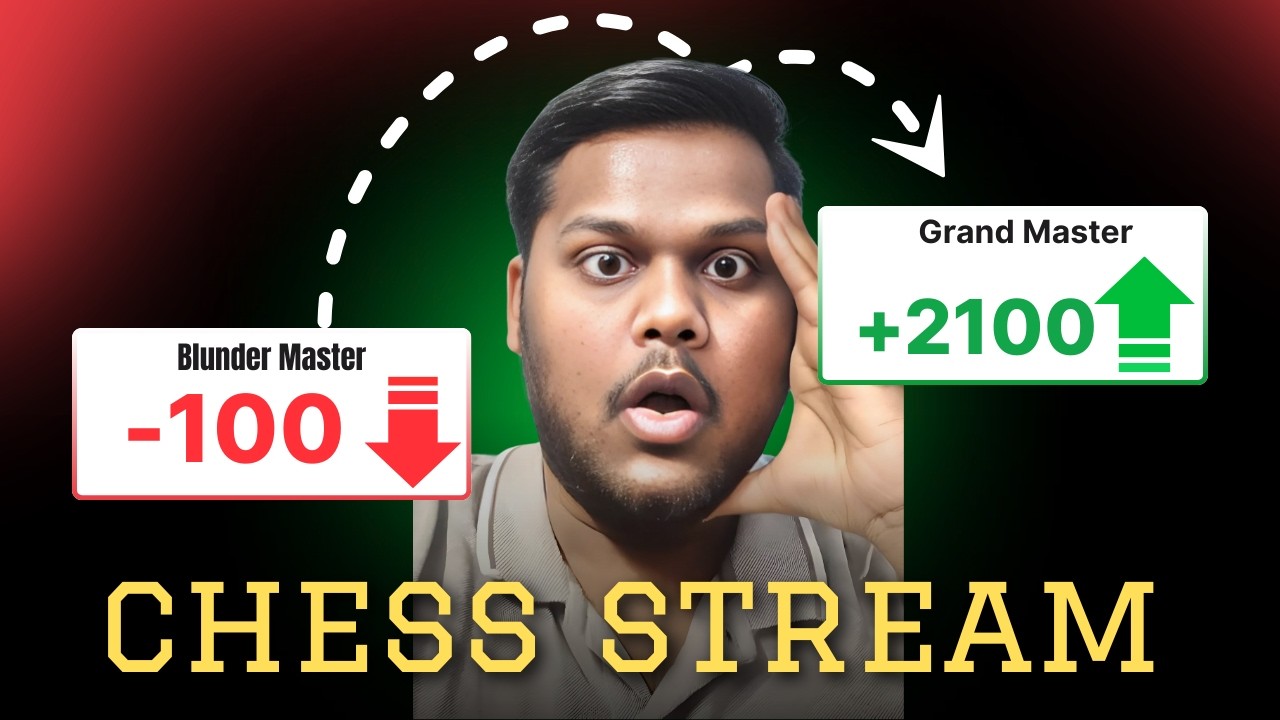 CHESS LIVE  STREAM: Road to Blunder Master TO Grand Master Chess.com..#chess