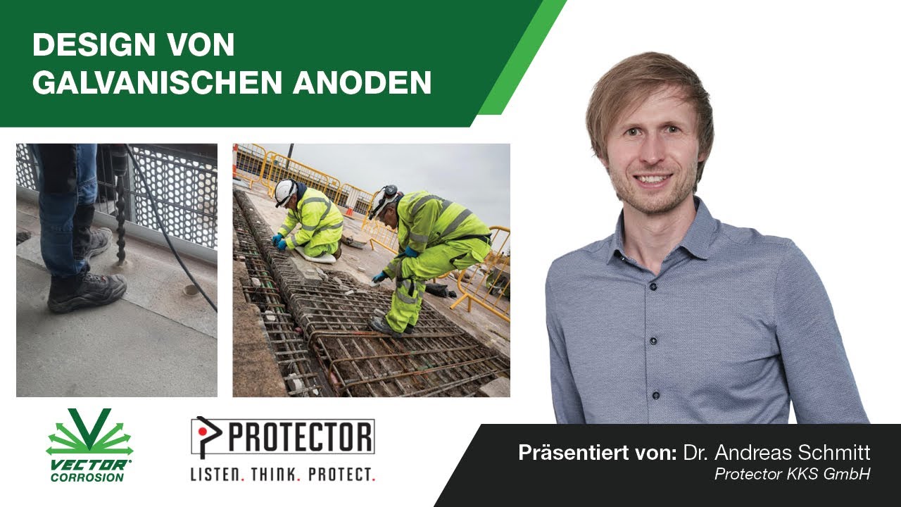 Design von galvanischen Anoden