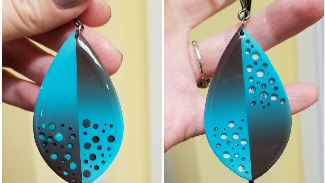 polymer clay pendant 27