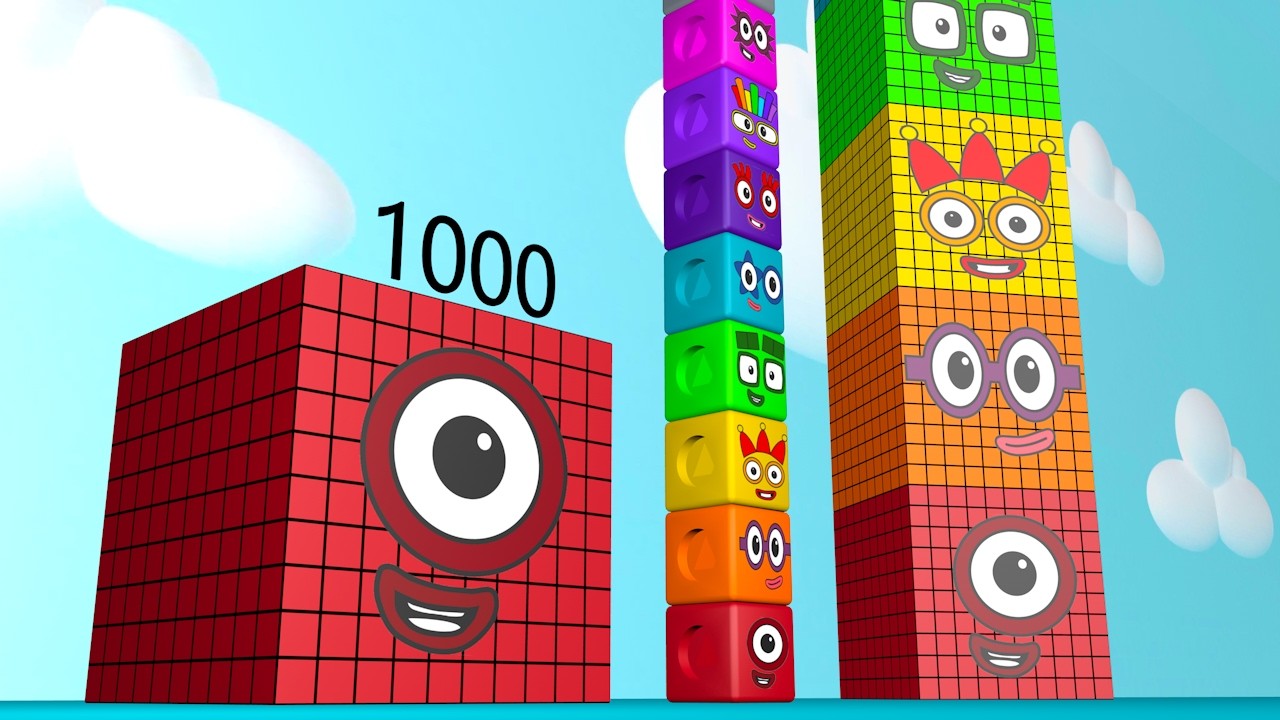 Let's Count 1 to 100 with Numberblocks Standing Tall | Easy & Super Fun for Kids