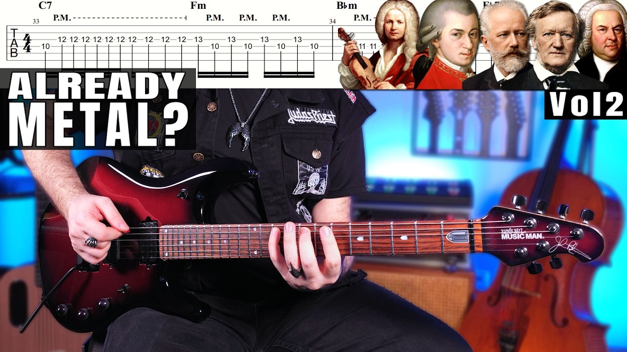 10 Iconic Classical Themes Turned Into Metal (Vol. 2) | With Tabs