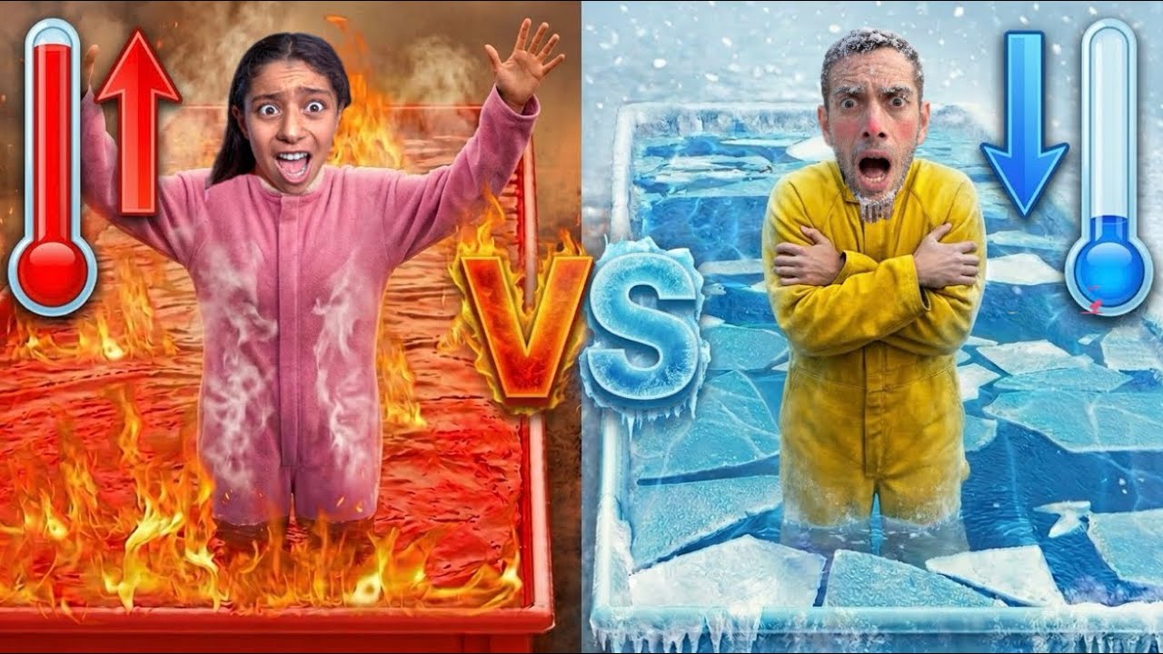 🔥 24H CHAUD VS FROID ❄️ (C’EST HORRIBLE 😱)