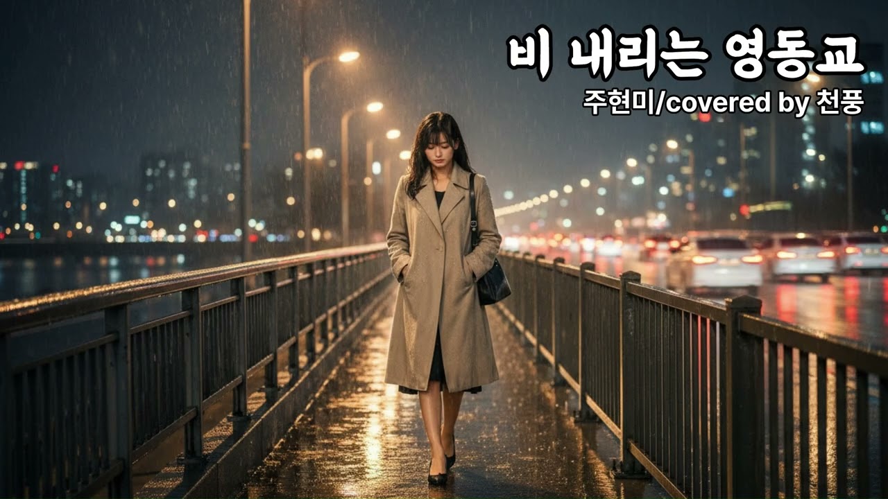 비 내리는 영동교/주현미(커버원본/가사포함)