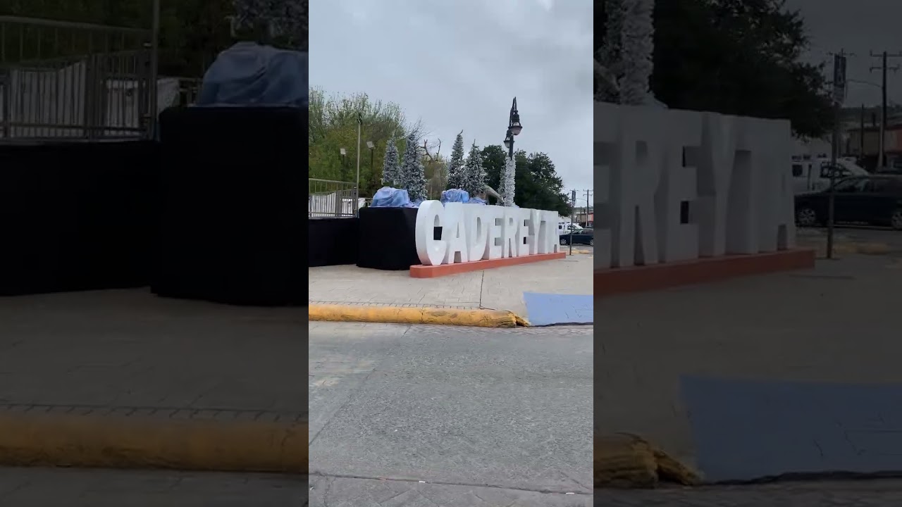 CADEREYTA EN CASI TOTAL SOLEDAD 😢 A LAS 10 AM ASI LUZEN LAS CALLES DEL CENTRO 