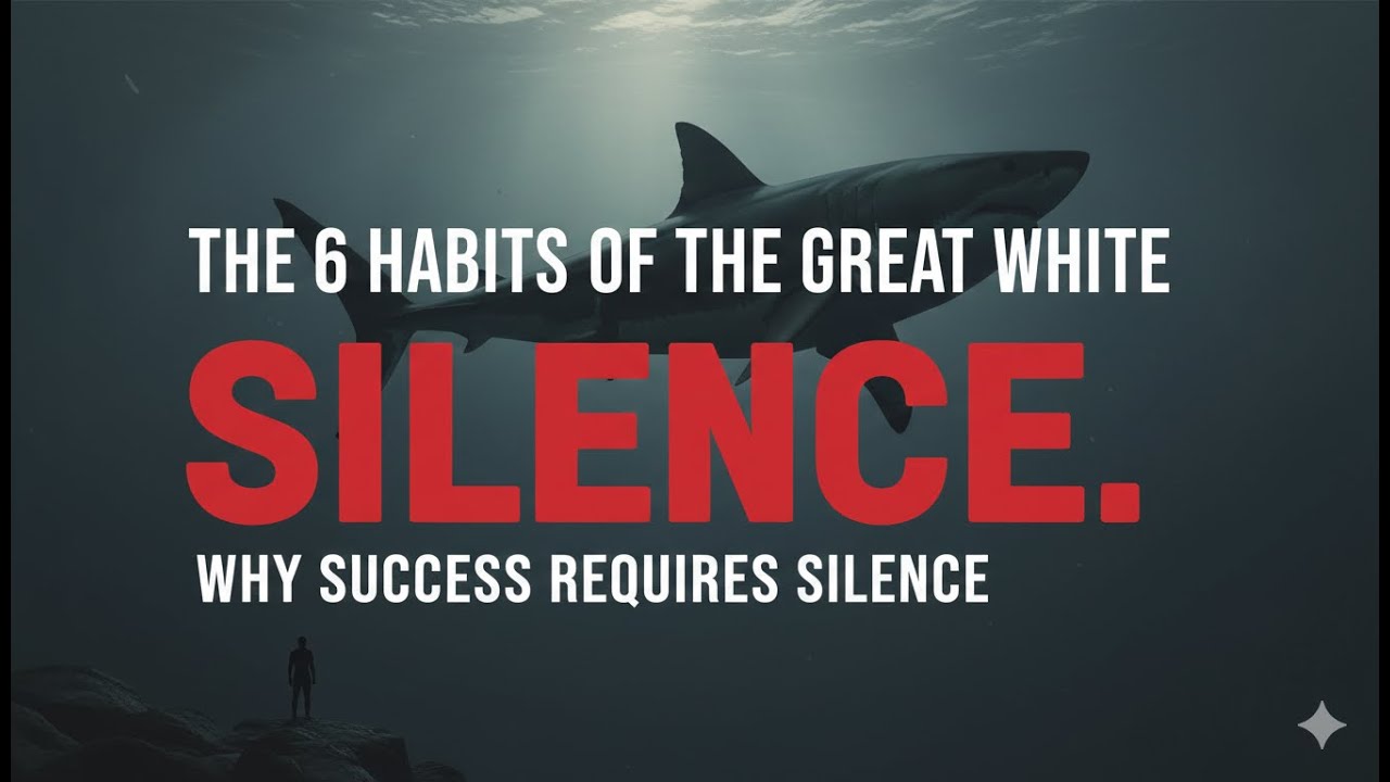 The 6 Habits of the Great White: Why Success Requires Silence