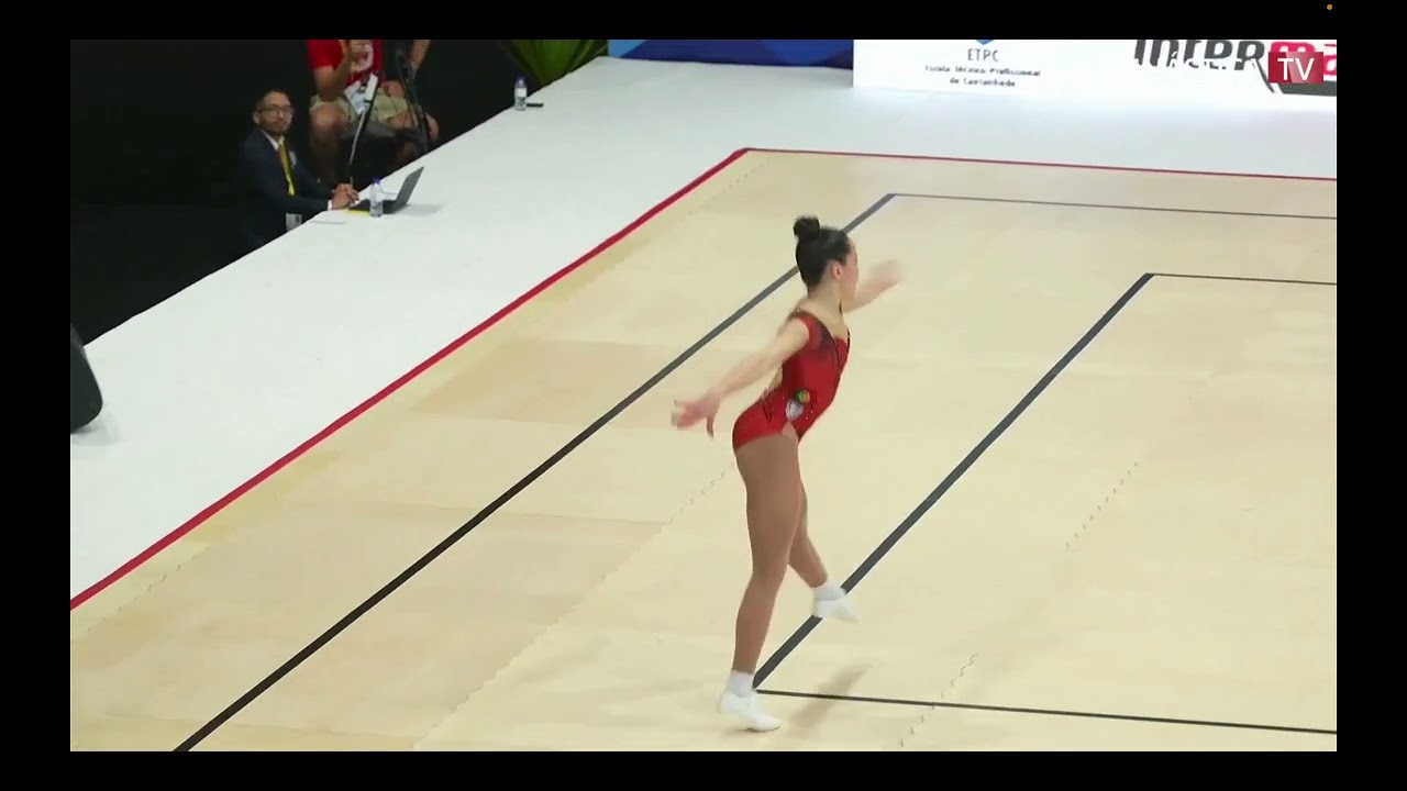 ALMEIDA Nádia (POR) - FINALS JUNIOR  IW  Aerobic gymnastic Fig open 2024, CANTANHEDE