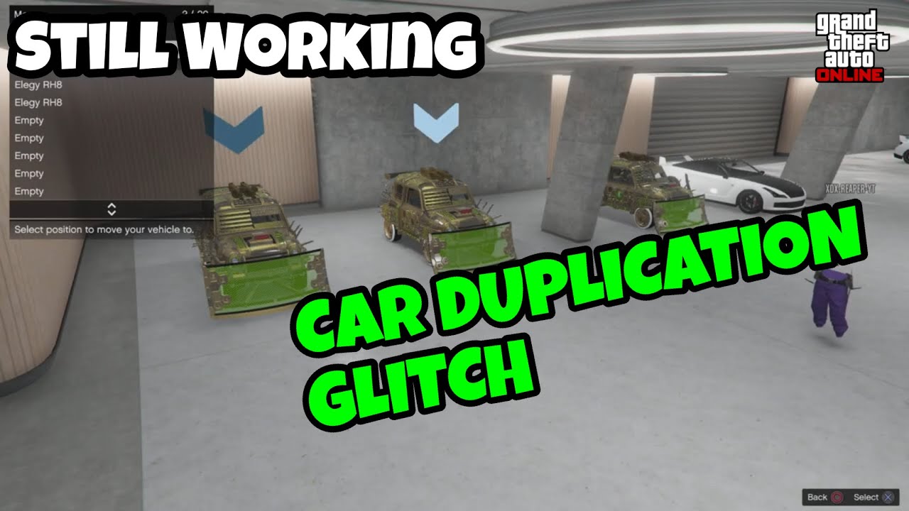 Still Working Car Duplication Glitch In GTA5Online