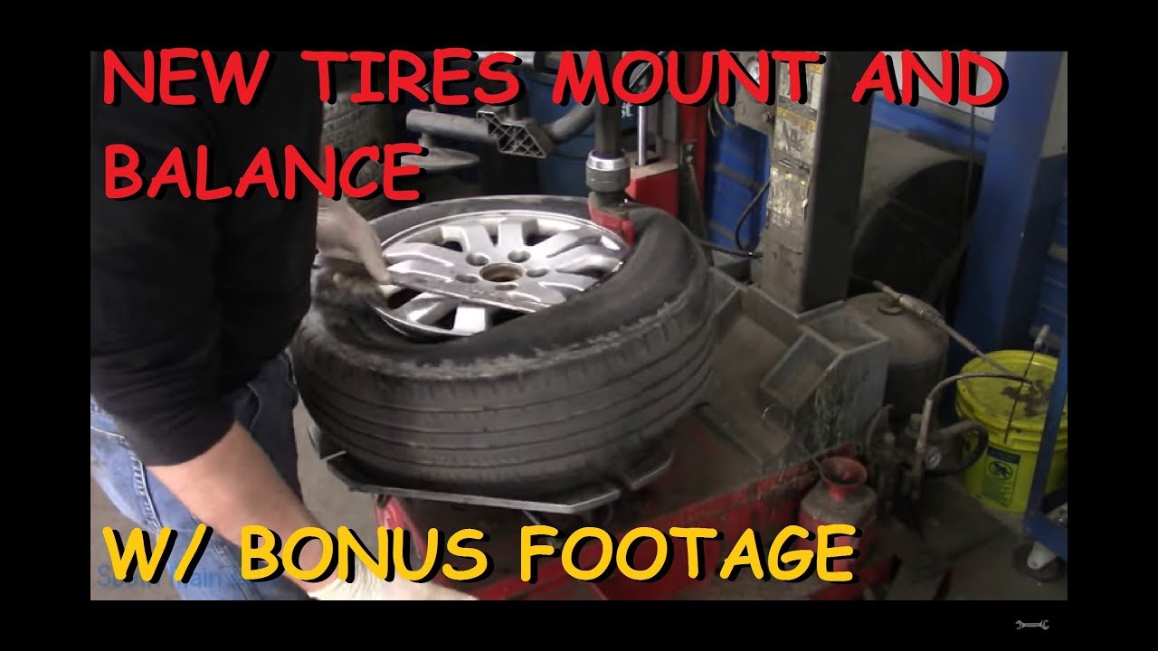 Mounting & Balancing New Tires On The CRV Part II