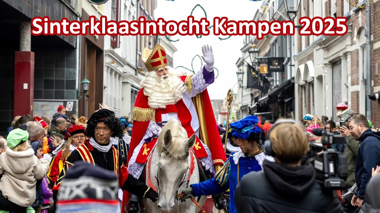 Sinterklaasintocht Kampen 2025 | LIVE
