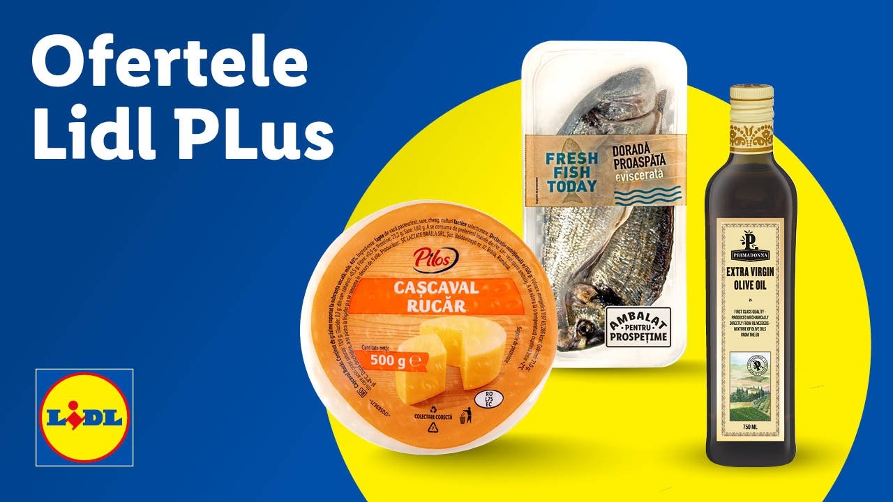 Prinde Ofertele Lidl Plus de Luni • din 23 Martie 2026