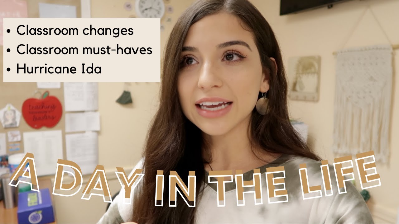 A DAY IN THE LIFE OF A TEACHER | Teaching Updates | Hurricane Ida | Fruily Vitamins Review