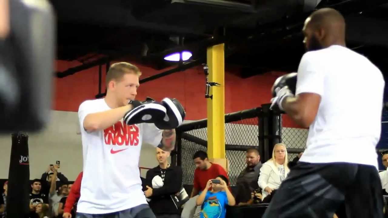Jon Jones Open Workouts UFC 152