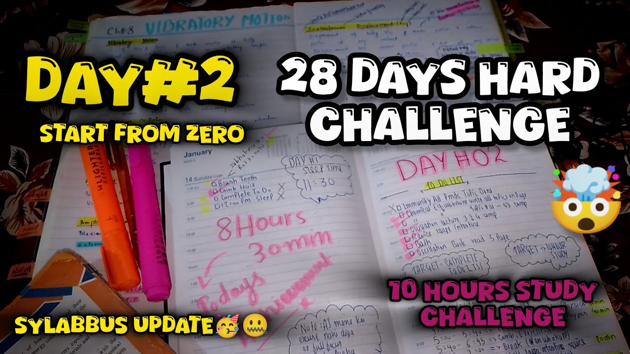 10 Hours Study Challenge🤯😱Let's see Complete HOTA he ya nahi?? #mdcat #challenge #vlog #neet