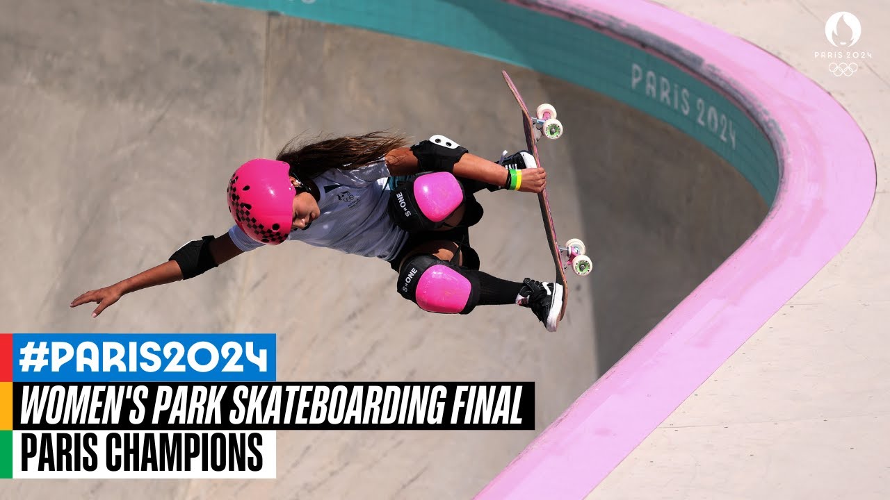 Women's Park Skateboarding Final 🛹 | Paris Champions