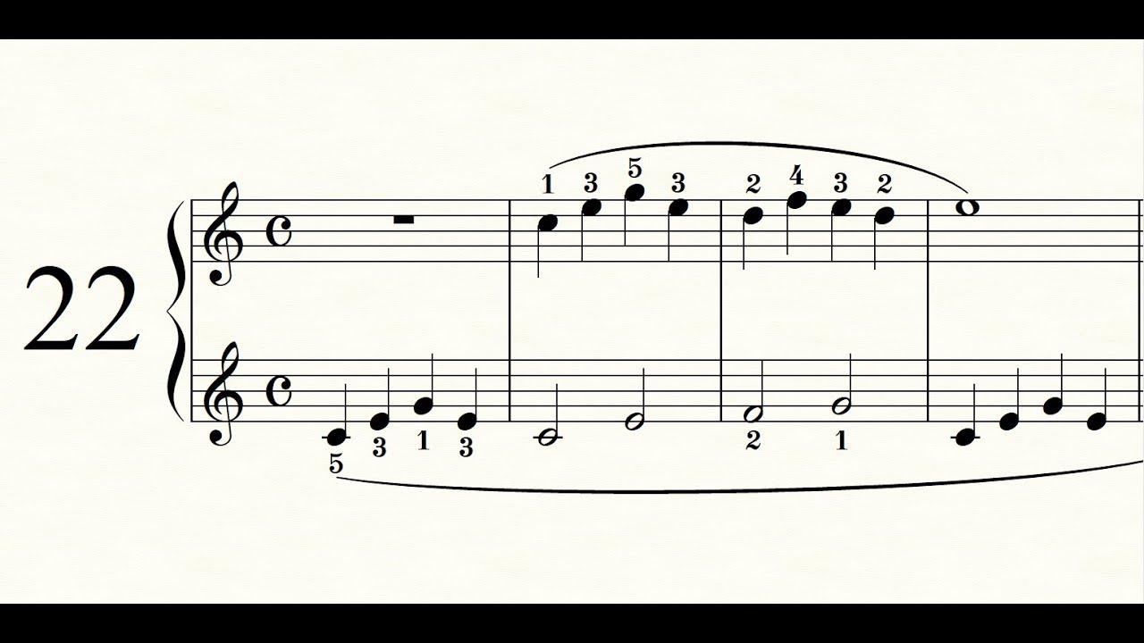 Beyer Piano No.22