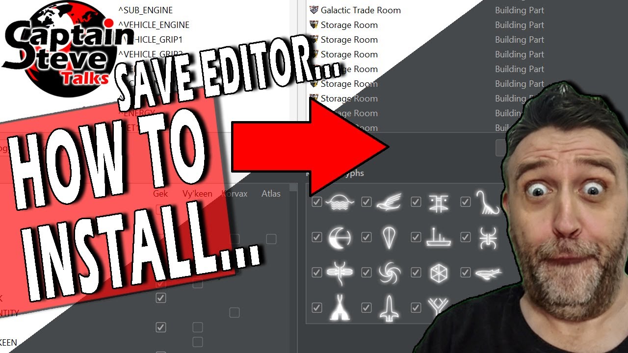 No Man's Sky Installing Goatfungus Save Editor On PC - Learning All Words Captain Steve NMS